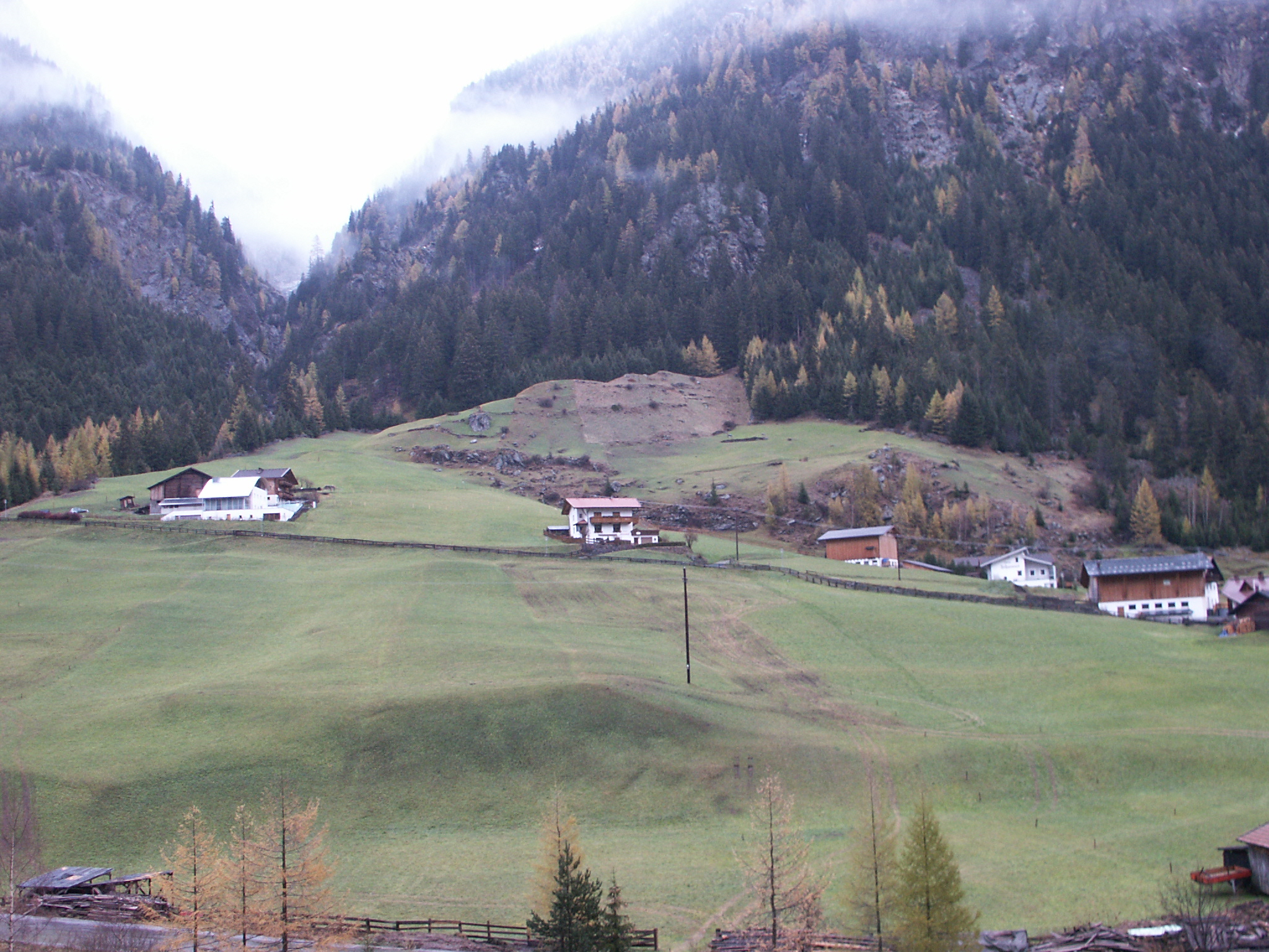 horská krajina Rakouska
