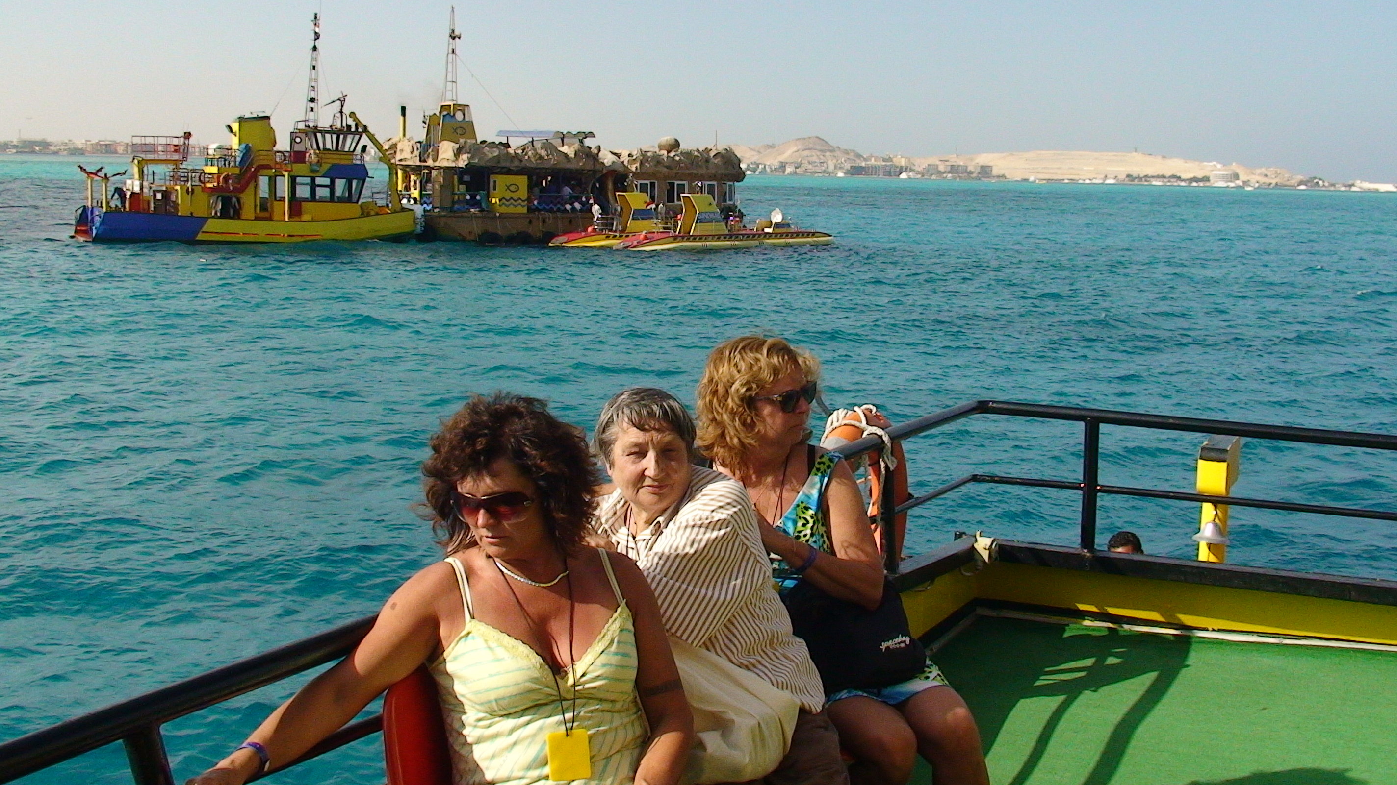 plavba k ponorce, Egypt, Hurghada